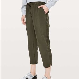 lululemon athletica Olive Straight Leg Pants